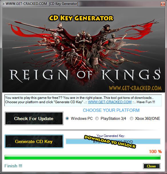 Reign Of Kings Cd Key Generator